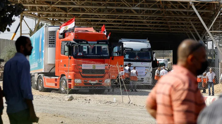 Egypt Gaza Rafah Crossing Opens