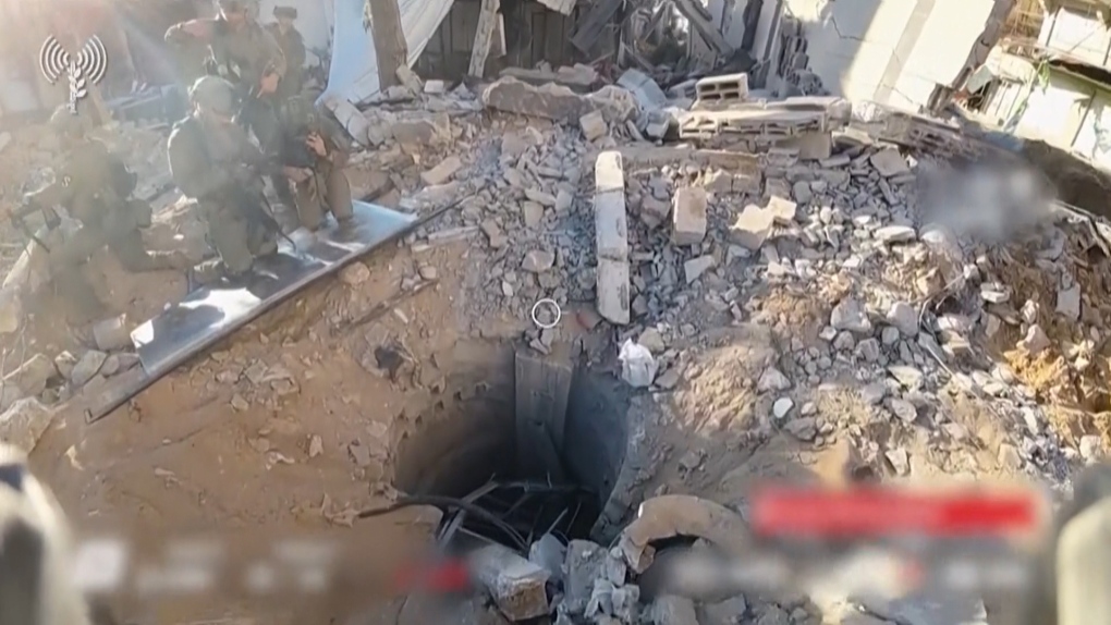 55-Metre Tunnel Found Under Gaza's Biggest Hospital P.C. CTV News