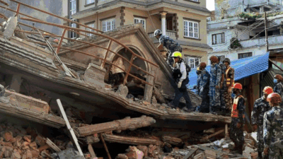 Massive Earthquake In Nepal