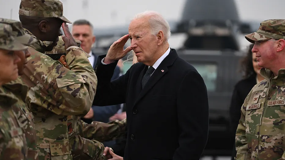 President Biden attends dignified transfer for three U.S. soldiers killed in drone attack P.C. FOX 10 Phoenix